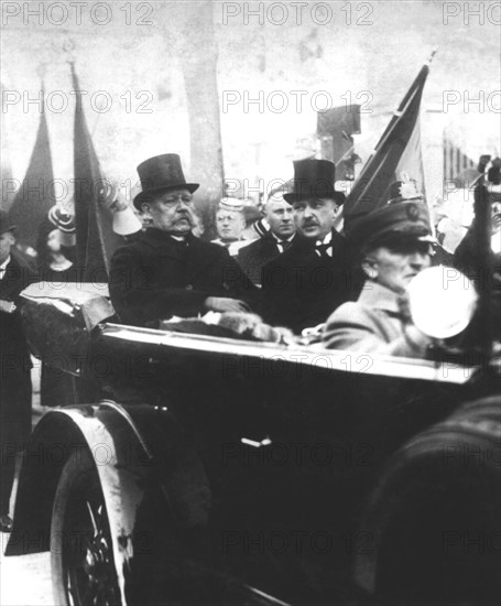 Paul von Hindenburg and Konrad Adenauer