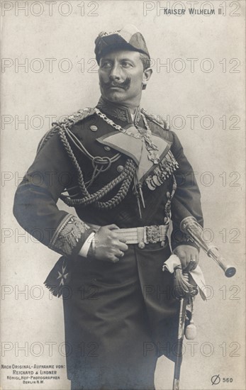 Emperor Wilhelm II. as admiral - historical