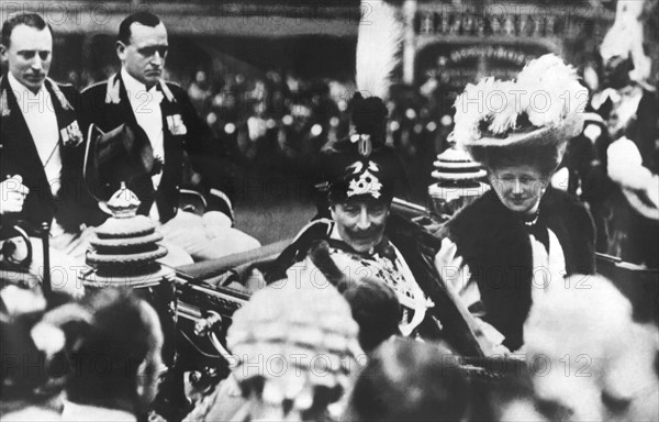 Emperor Wilhelm II. visits Great Britian in 1907