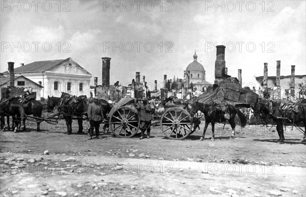 World War I - German troops in Russia