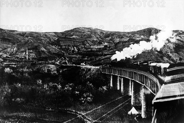 First World War: German rail transportation in Anatolia