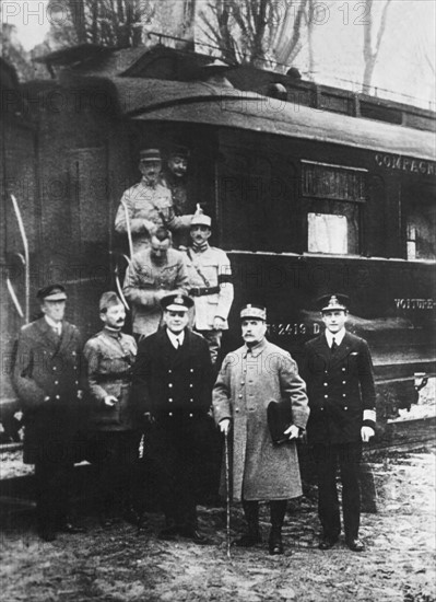 World War I - Ceasefire in Compiegne