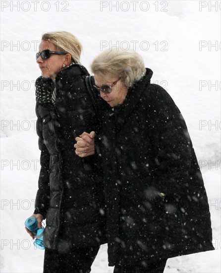 Prince Johan Friso at hospital in Innsbruck - Queen Beatrix