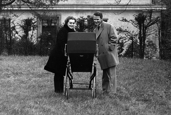 Romy Schneider en famille