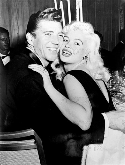 Jayne Mansfield avec son mari Mickey Hargitay
American...