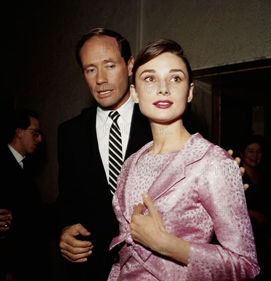 Audrey Hepburn et Mel Ferrer