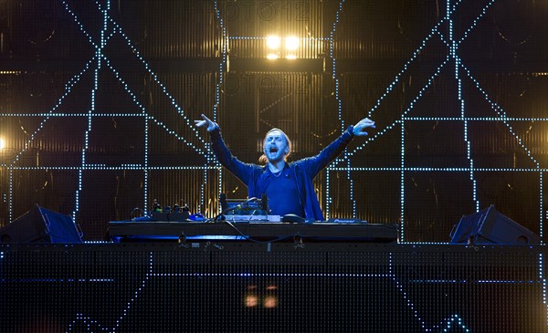 David Guetta plays Concert in Munich
