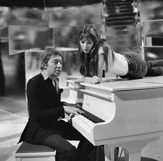 Jane Birkin et Serge Gainsbourg