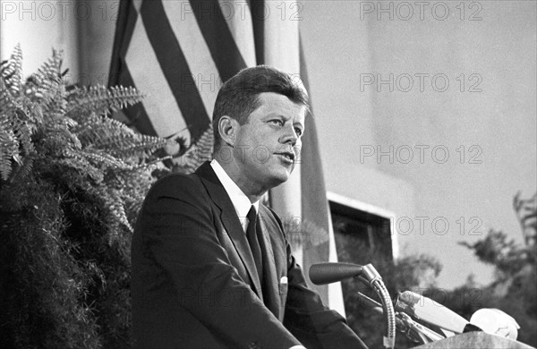 John F. Kennedy in Frankfurt 1963