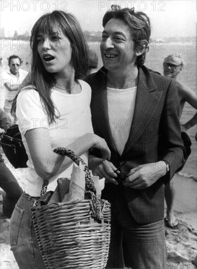 Jane Birkin et Serge Gainsbourg