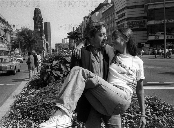 Serge Gainsbourg et Jane Birkin