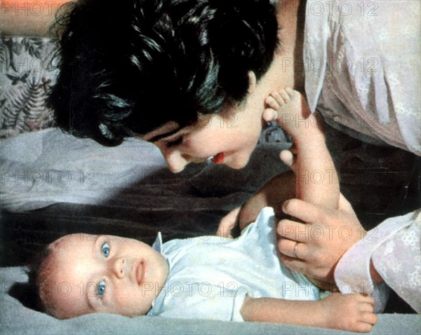 Elizabeth Taylor et son fils