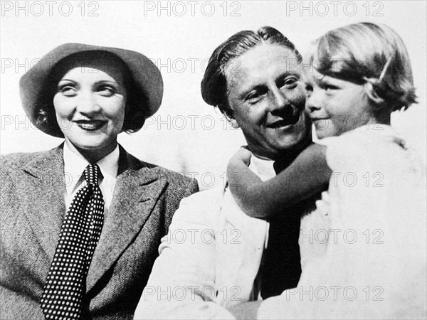 Marlène Dietrich et sa fille