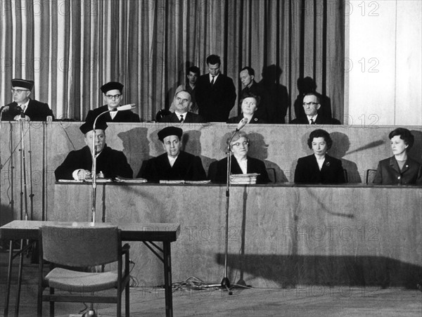 Auschwitz Trial at Frankfurt Bürgerhaus Gallus