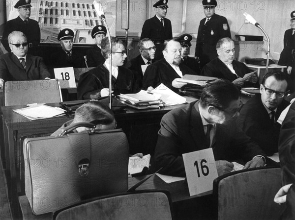 Auschwitz Trial at Frankfurt Bürgerhaus Gallus