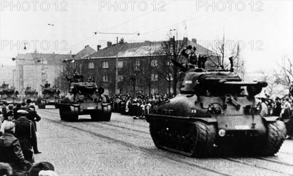 Belgian military parade in Kassel