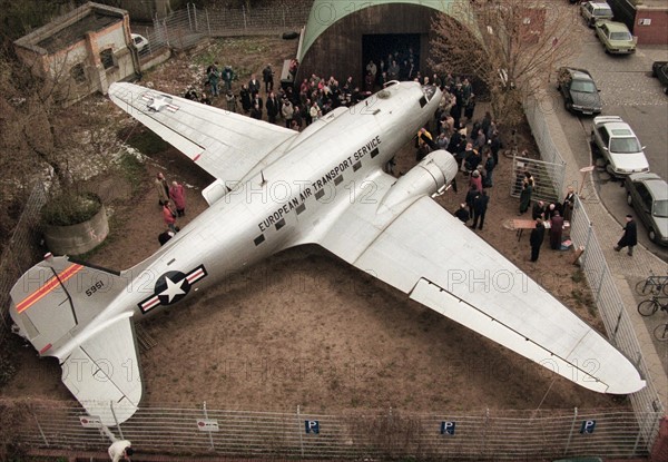 Restored "Raisin Bomber" at Berlin Museum of Technology