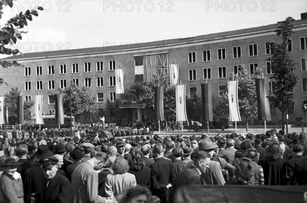 Post-war era - anniversary of Berlin airlift 1950