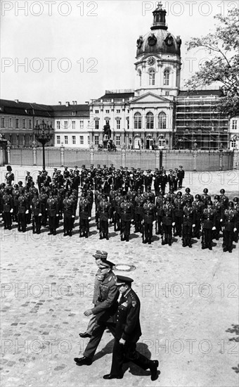 Military parade on the 'Armed Forces Day' in Berlin