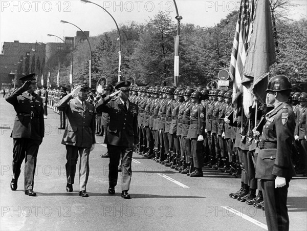 Military parade on the 'Armed Forces Day' in Berlin