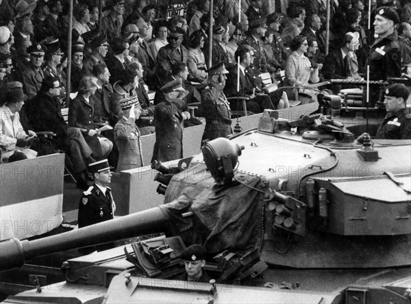 Military parade on the 'Armed Forces Day' in Berlin