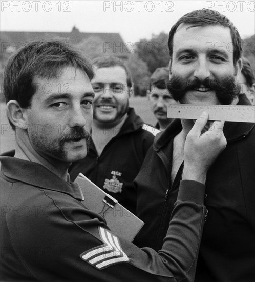 Bearded British soldiers in Berlin