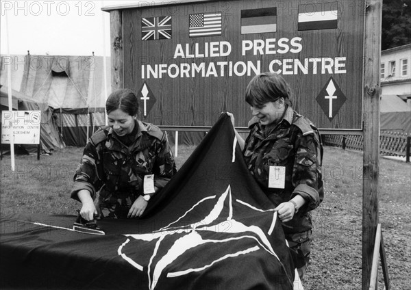 British female soldiers in Germany