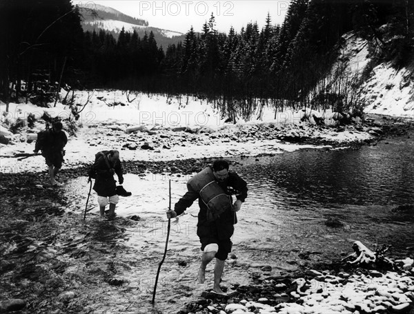 Survival training of the Royal Air Force in Upper Bavaria