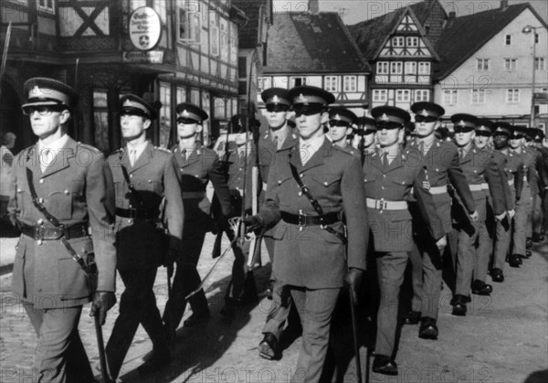 British parade in Celle
