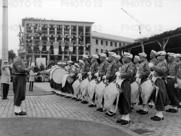 Défilé du 14 juillet des troupes françaises en Allemagne