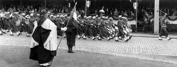 Défilé du 14 juillet des troupes françaises en Allemagne