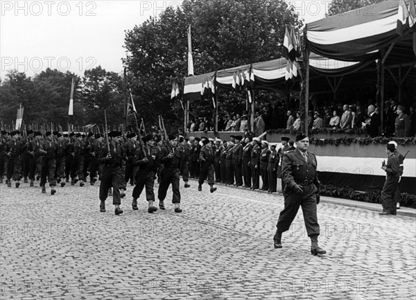 Défilé du 14 juillet des troupes françaises en Allemagne