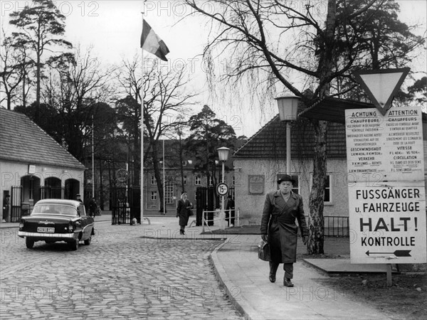 Headquarters of the French army in Berlin-Tegel