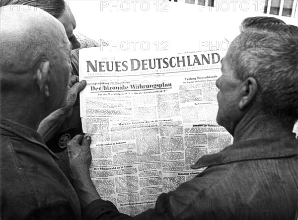 Currency reform in Germany 1948