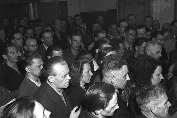 Berlin - East German State Railway strike 1949