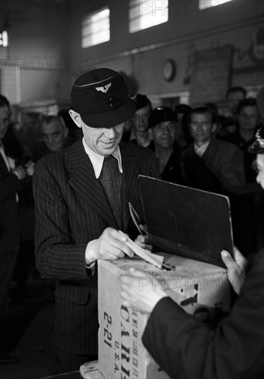 Berlin - East German State Railway strike 1949