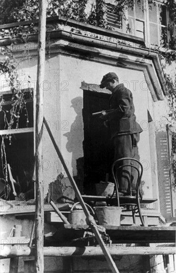 Attack on de-Nazification court in Backnang 1946