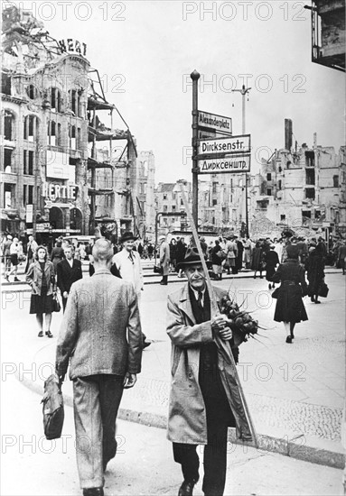 Post-war era - destroyed Berlin