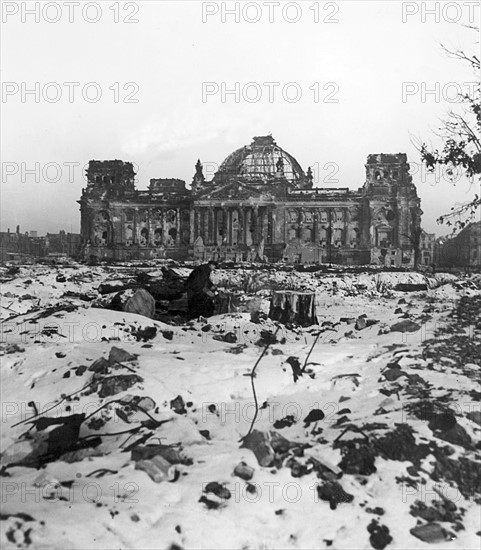 Post-war era - destructions in Berlin