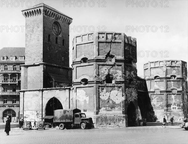 Post-war era - destroyed Munich