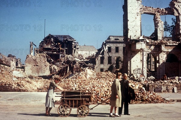 Post-war era - destroyed Berlin