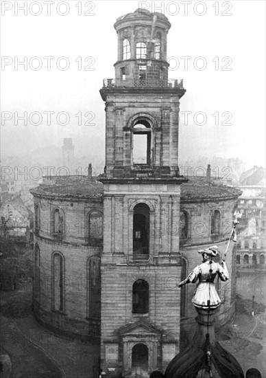 Post-war era: destroyed Frankfurt am Main