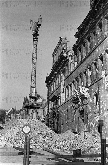 Post-war era - destroyed Nuremberg