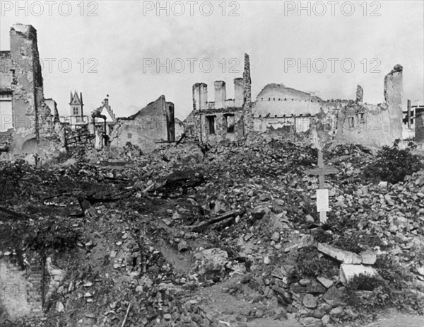 Post-war era - destroyed Freiburg