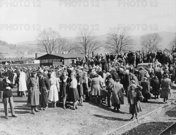 First resettlers from Czechoslovakia