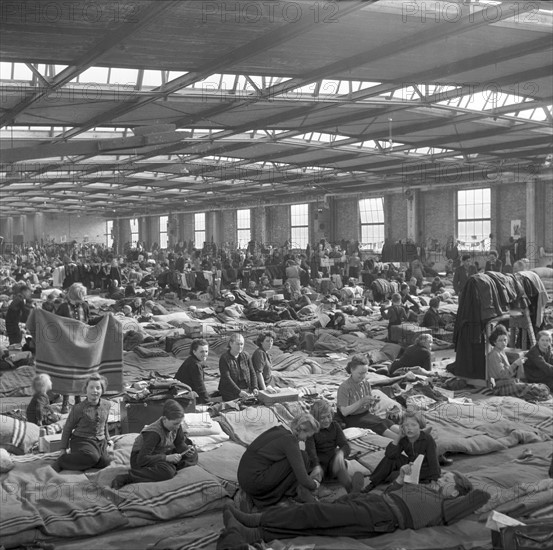 Berlin - camp for GDR refugees 1953