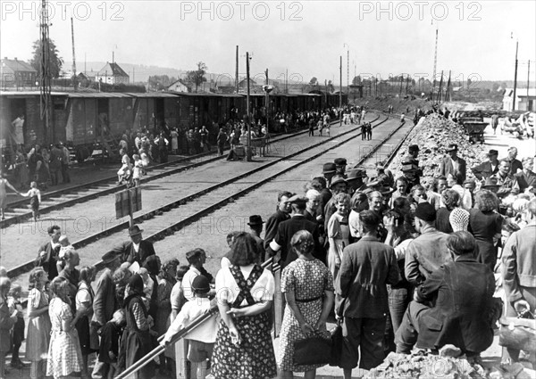 Post-war era: expellees from Sudetenland