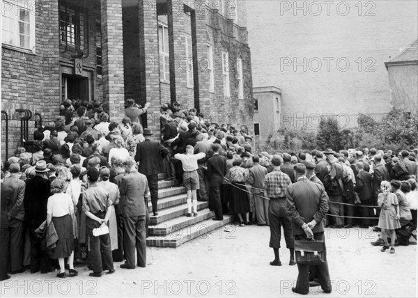 Refugees from the Soviet zone - 1953