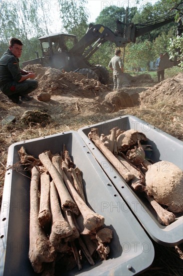 Search for mass graves in Bautzen