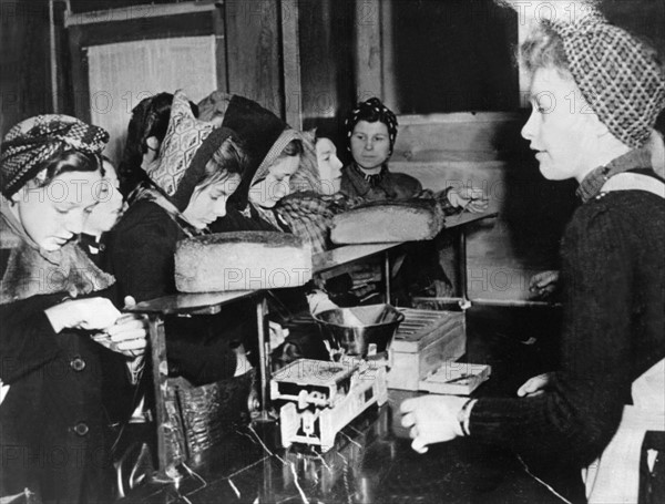 Post-war era - bread selling